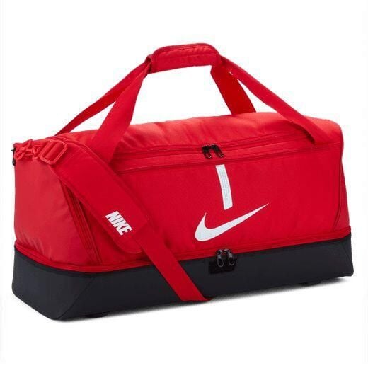 Torba sportowa unisex Nike Academy Team Bag pojemność 59 L. Białe torby podróżne damskie Nike, bez wzorów. Za 188.20 zł.
