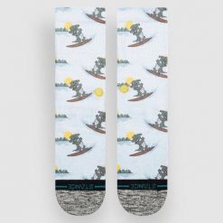 Skarpety Stance Later Gator Blue. Niebieskie skarpetki męskie Stance, bez wzorów. Za 114.17 zł.