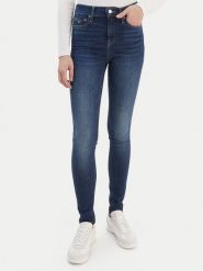 Tommy Jeans Jeansy Nora DW0DW19254 Niebieski Skinny Fit. Niebieskie jeansy damskie Tommy Jeans. Za 409.99 zł.