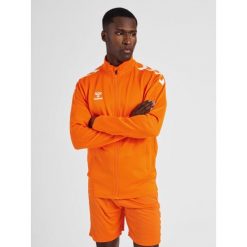 Bluza sportowa dla dorosłych Hummel Core XK Poly Zip Sweat. Brązowe bluzy sportowe damskie HUMMEL, m, bez wzorów, bez ramiączek, bez kaptura. W wyprzedaży za 199.50 zł.