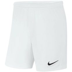 Spodenki krótkie damskie Nike Dry Park III Short NB. Białe szorty damskie Nike, bez wzorów, z poliesteru, sportowe. Za 66.99 zł.