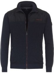 CASAMODA Kardigan w kolorze granatowym rozmiar: L. Niebieskie kardigany męskie CASAMODA, l, bez wzorów, z bawełny, bez kołnierzyka. Za 187.07 zł.