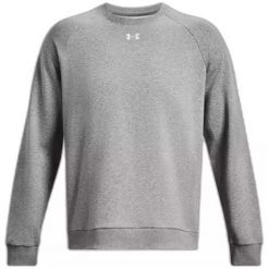 Bluza Męska Nierozpinana Under Armour Rival Fleece Crew. Szare bluzy bez kaptura męskie Under Armour, m. Za 269.99 zł.