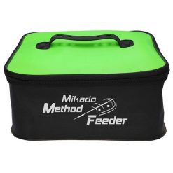 Torba wędkarska Mikado Method Feeder 002-L 33x33x14cm. Czarne torebki klasyczne damskie Mikado, bez wzorów, bez dodatków. Za 65.99 zł.