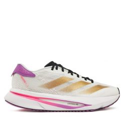 Buty do biegania adidas. Białe obuwie do biegania damskie Adidas. Za 419.99 zł.