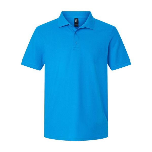 Koszulka Polo Dla Dorosłych Unisex Hammer Piqué. Brązowe bluzki damskie Gildan, xl, bez wzorów, bez ramiączek. Za 110.99 zł.
