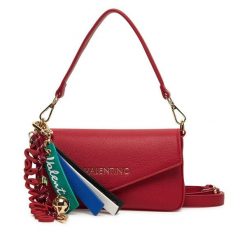 Torebka Valentino. Czerwone torebki klasyczne damskie Valentino, bez wzorów, bez dodatków. Za 549.99 zł.