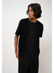 AUTHENTIC CASHMERE Kaszmirowa kamizelka "Hugo" w kolorze czarnym rozmiar: M. Czarne kamizelki męskie AUTHENTIC CASHMERE, m, z kaszmiru. Za 347.99 zł.