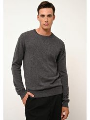 Just Cashmere Kaszmirowy sweter "Noe" w kolorze antracytowym rozmiar: L. Czarne swetry męskie Just Cashmere, l, bez wzorów, z kaszmiru, bez kołnierzyka. Za 267.92 zł.