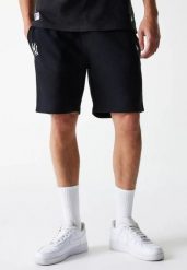 Krótkie New York Yankees Nos MLB Le Midi FT. Czarne szorty męskie New Era, bez wzorów, z materiału, eleganckie. Za 200.00 zł.