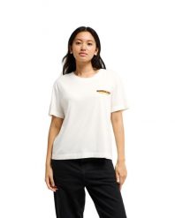 Koszulka z krótkim rękawem dla Kobiety STANDARD Biały. Białe t-shirty damskie Quiksilver, m, bez wzorów, z bawełny, bez kołnierzyka. Za 139.99 zł.