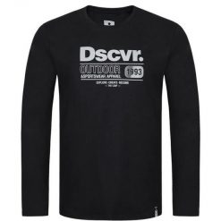 T-shirt męski LOAP Alarm S. Czarne t-shirty męskie ZSPORT, m, z aplikacjami, z bawełny, bez kołnierzyka. Za 148.99 zł.