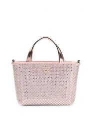 Guess Torebka 181093 Różowy. Czerwone torebki klasyczne damskie Guess, z aplikacjami, bez dodatków. Za 589.99 zł.