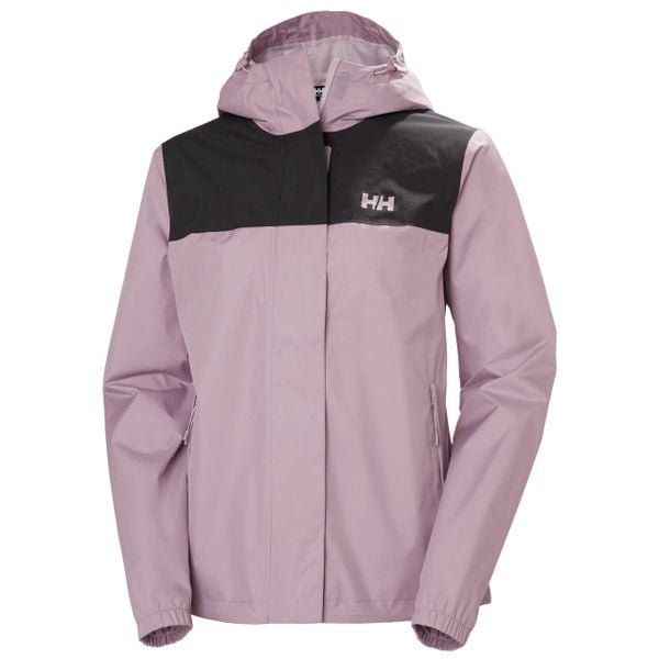 Kurtka przeciwdeszczowa damska Helly Hansen Vancouver. Fioletowe kurtki damskie Helly Hansen, na lato, uniwersalny, bez kaptura. Za 567.60 zł.