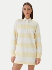 Calvin Klein Jeans Sukienka codzienna LV047F214G Kolorowy Loose Fit. Sukienki damskie Calvin Klein Jeans, na co dzień, s, bez wzorów, z bawełny, bez kołnierzyka, bez ramiączek, proste. Za 529.99 zł.