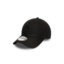 Czapka z daszkiem New Era 9FORTY MLB Los Angeles Dodgers Czarna - 12052000. Czarne czapki męskie New Era, bez wzorów, sportowe. Za 90.46 zł.