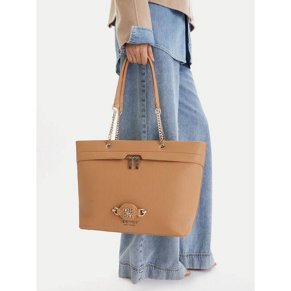 Torebka Nine West. Brązowe torebki klasyczne damskie Nine West, bez wzorów, bez dodatków. Za 329.99 zł.