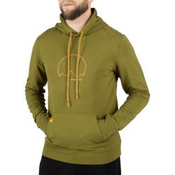 Bluza męska VIKING Panaka Hoodie Bamboo. Zielone bluzy bez kaptura męskie VIKING, m. Za 194.37 zł.