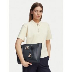 Torebka U.S. Polo Assn. Niebieskie torebki klasyczne damskie U.S. Polo Assn., bez wzorów, bez dodatków. Za 144.99 zł.