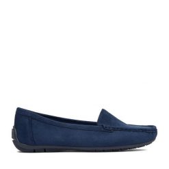 Mokasyny JENNY. Niebieskie mokasyny damskie Jenny. Za 79.99 zł.