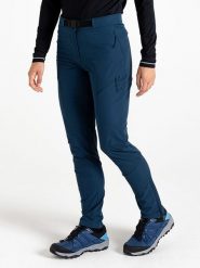 Dare 2b Spodnie funkcyjne "Melodic Pro II" w kolorze niebieskim rozmiar: 42. Niebieskie spodnie dresowe damskie Dare 2b, z materiału, outdoorowe. Za 197.63 zł.
