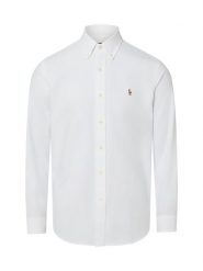 Polo Ralph Lauren koszula casual Mężczyźni Modern Fit Bawełna biały, S. Białe koszule męskie Polo Ralph Lauren, m, bez wzorów, z bawełny, bez kołnierzyka, bez ramiączek. Za 779.95 zł.