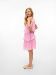 Vero Moda Girl Sukienka "Felicia" w kolorze jasnoróżowym rozmiar: 164. Różowe sukienki dziewczęce Vero Moda Girl, z aplikacjami, bez ramiączek. Za 83.42 zł.
