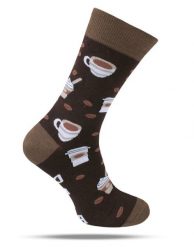 Tematyczne Skarpetki Bawełniane - Kawa, Dla Baristy. Skarpetki męskie His Story, bez wzorów, z bawełny. Za 34.99 zł.