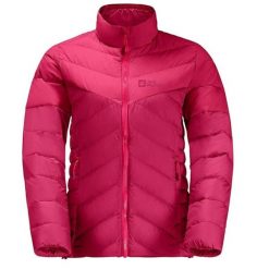 Kurtka turystyczna damska Jack Wolfskin Tundra Down. Czerwone kurtki damskie Jack Wolfskin, xxl, bez wzorów, z poliamidu, bez kaptura. Za 532.00 zł.