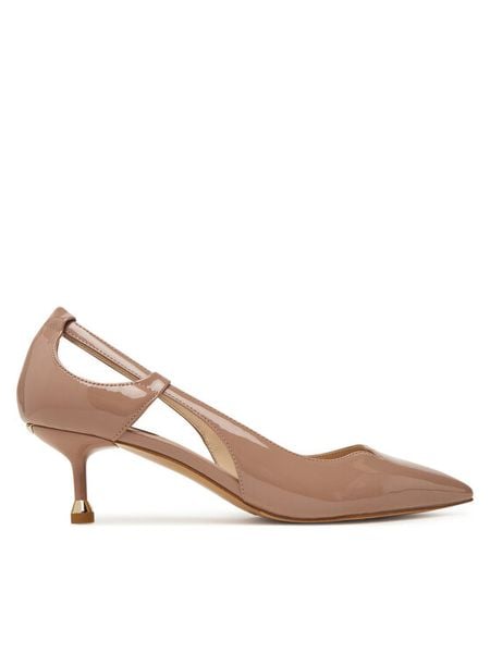 Liu Jo Czółenka Deva 03 SF5013 EX004 Beżowy. Brązowe czółenka damskie Liu Jo, bez wzorów, ze skóry, bez obcasa. Za 499.99 zł.