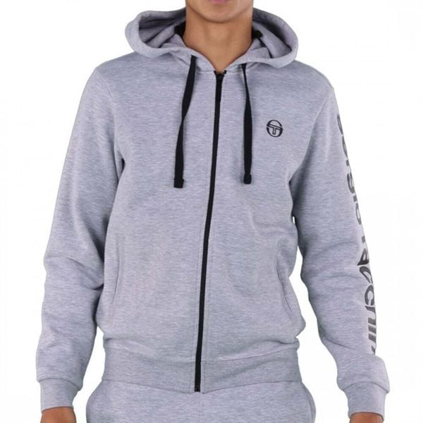 Bluza z kapturem Sergio Tacchini NAMAR. Szare bluzy z kapturem męskie Sergio Tacchini, m, z bawełny. Za 242.75 zł.