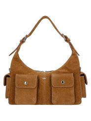 Wojas Skórzana torebka w kolorze jasnobrązowym - 32 x 20 x 11 cm rozmiar: onesize. Brązowe torebki klasyczne damskie Wojas, bez wzorów, z materiału, bez dodatków. Za 309.95 zł.