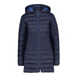 Parka damska z kapturem CMP Snaps. Niebieskie parki damskie CMP, m, bez wzorów, z poliamidu. Za 501.00 zł.