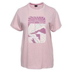 T-shirt Damski Gladys. Czerwone t-shirty damskie Hi-tec, bez wzorów, bez kołnierzyka. Za 72.99 zł.