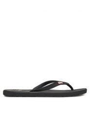 Hunter Japonki W-800283 Czarny. Czarne klapki damskie Hunter, bez wzorów, z syntetyku, bez obcasa. Za 89.99 zł.