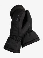 Rękawiczki dziecięce Trekmates Beacon DRY Mitten. Czarne rękawiczki dziecięce TREKMATES, z materiału, bez ramiączek. Za 51.69 zł.