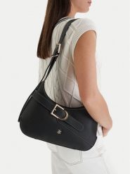 Beverly Hills Polo Club Torebka CEO-BHPC-C-018-09 Czarny. Czarne torebki klasyczne damskie Beverly Hills Polo Club, bez wzorów, z materiału, bez dodatków. Za 219.99 zł.