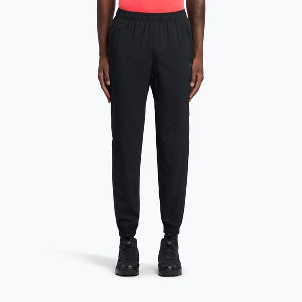 Spodnie męskie Reebok Id Train Woven. Czarne spodnie sportowe męskie REEBOK FITNESS. Za 189.99 zł.