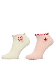 Adidas Skarpety krótkie KR3430 Kolorowy. Skarpetki damskie Adidas, bez wzorów, z bawełny. Za 79.99 zł.