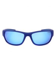 Polaroid Okulary przeciwsłoneczne unisex w kolorze niebiesko-błękitnym rozmiar: 60. Niebieskie okulary przeciwsłoneczne damskie Polaroid. Za 169.95 zł.