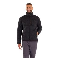 Męska Bluza Polarowa Bramall. Czerwone bluzy sportowe męskie Trespass, na zimę, m, z dzianiny. Za 212.99 zł.