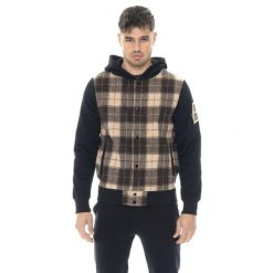 Bluza Leone 1947 Vintage Dept. Herren-Winter-Kapuzens aus Stoff. Czarne bluzy bez kaptura męskie LEONE 1947 APPAREL, z bawełny. W wyprzedaży za 235.76 zł.