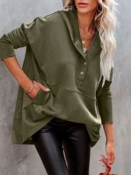 Milan Kiss Bluza w kolorze khaki rozmiar: XL. Brązowe bluzy z kapturem damskie Milan Kiss, xl. Za 152.99 zł.