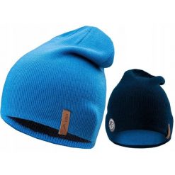 Czapka zimowa Elbrus dwustronna. Niebieskie czapki męskie ELBRUS, na zimę, bez wzorów, sportowe. Za 64.35 zł.