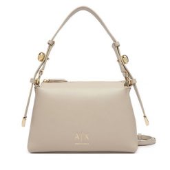 Torebka Armani Exchange. Brązowe torebki klasyczne damskie Armani Exchange, bez wzorów, bez dodatków. Za 614.99 zł.