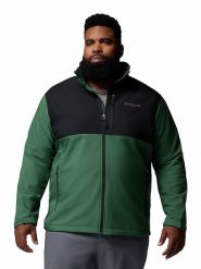 Columbia Kurtka softshellowa "Ascender" w kolorze zielonym rozmiar: L. Zielone kurtki outdoor męskie Columbia, l, bez wzorów, bez kaptura. Za 199.95 zł.