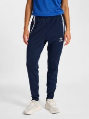 Damskie spodnie treningowe Hummel Lead 2.0. Niebieskie spodnie sportowe damskie HUMMEL, s, z materiału, na fitness i siłownię. Za 234.50 zł.
