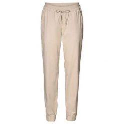 Spodnie damskie VAUDE Redmont. Brązowe spodnie materiałowe damskie Vaude, bez wzorów, z elastanu. Za 428.75 zł.