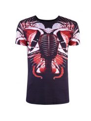Bikkembergs T-Shirt | C 7 51S FJ M B044 | Mężczyzna | Czarny, Czerwony. Czarne t-shirty męskie Bikkembergs, l, bez wzorów, z bawełny, bez kołnierzyka. W wyprzedaży za 199.00 zł.