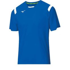 Koszulka Mizuno Team premium game. Niebieskie t-shirty sportowe męskie Mizuno, l, z poliesteru, bez ramiączek, do piłki nożnej. Za 176.50 zł.